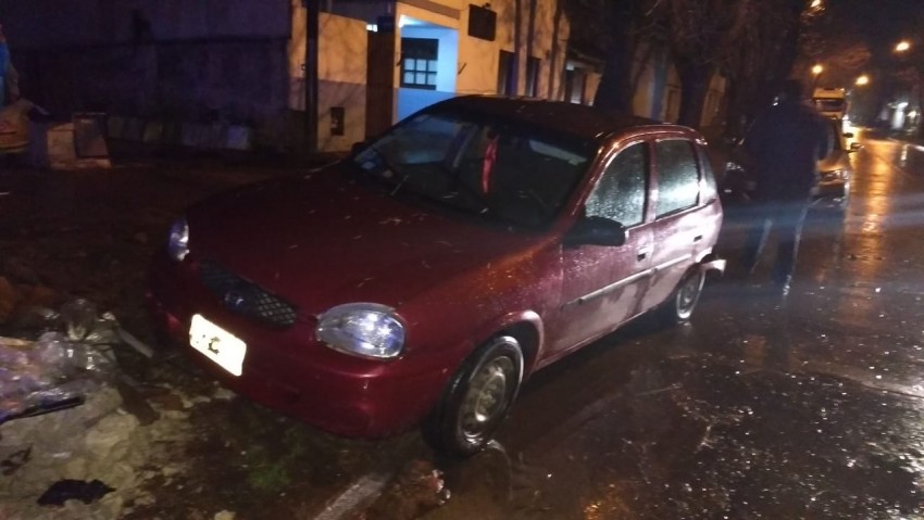 Siniestro vial deja una persona con golpes y heridas que debi ser tra