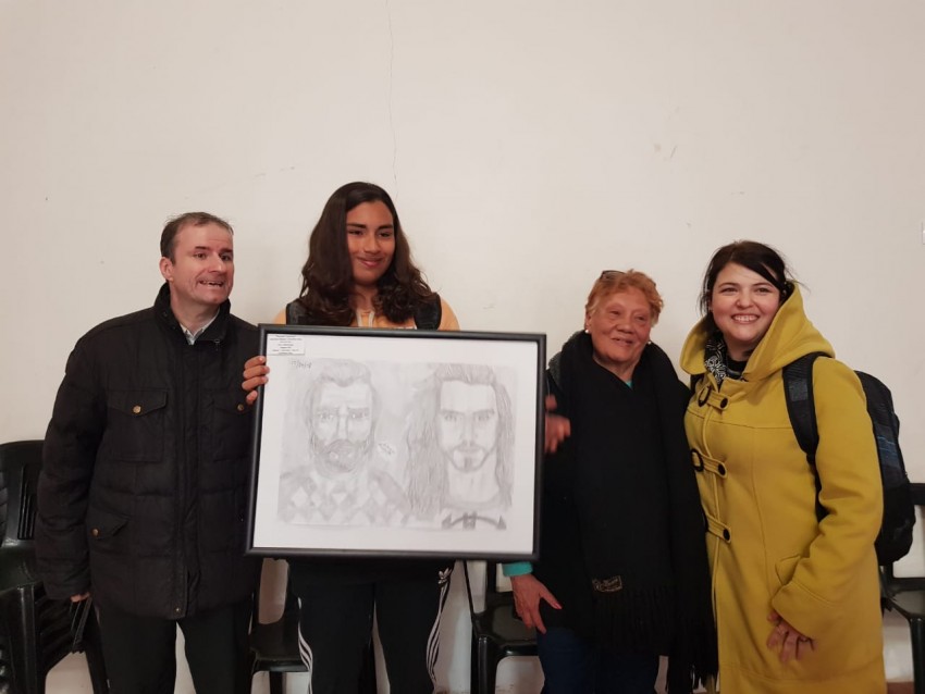 Juegos Bonaerenses: 4 parejas de folclore y 1 joven dibujante pasaron 