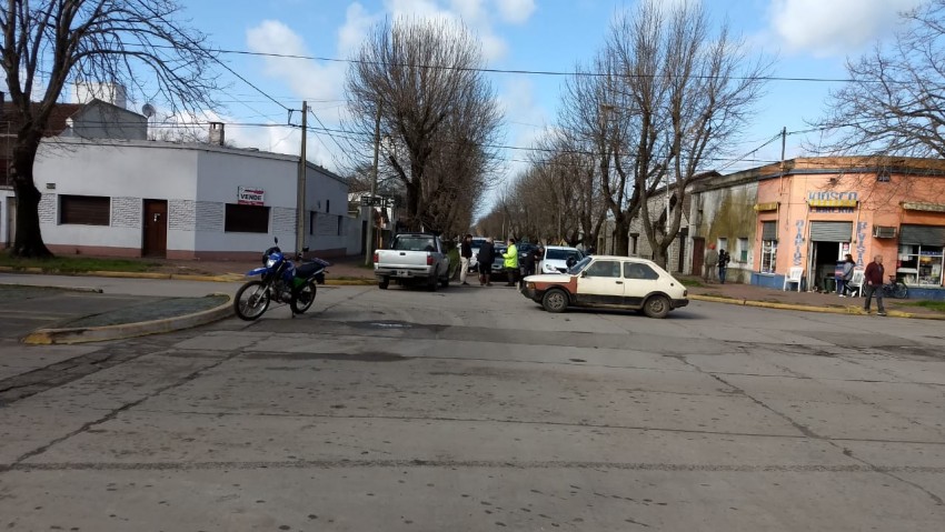 Siniestro vial en el centro provoca reducciones en el trnsito