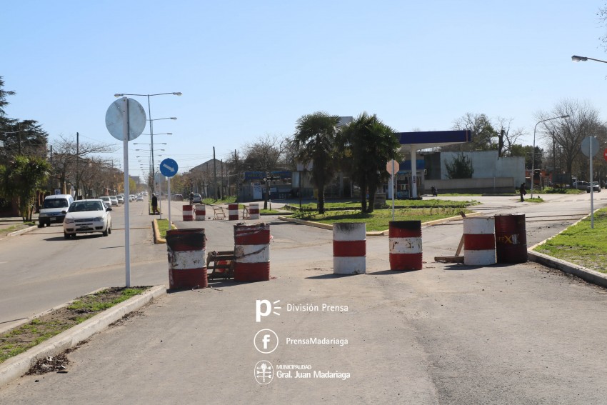 Realizan los ltimos trabajos en la obra de los derivadores