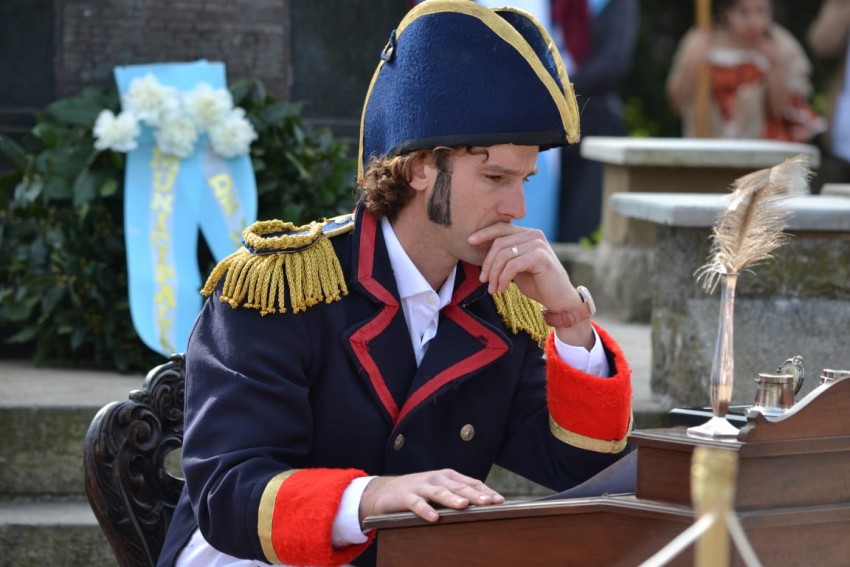 Autoridades participaron del acto conmemorativo al General San Martn