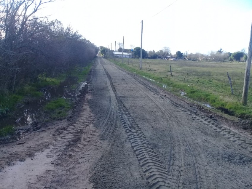 Se colocaron 120 toneladas de polvo de piedra en el barrio Belgrano