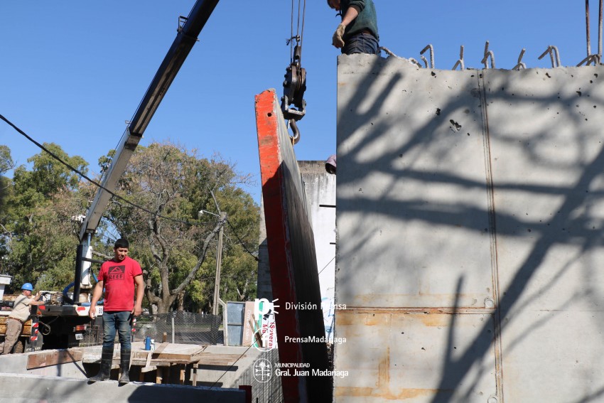 Culminaron el cerco perimetral de la cisterna