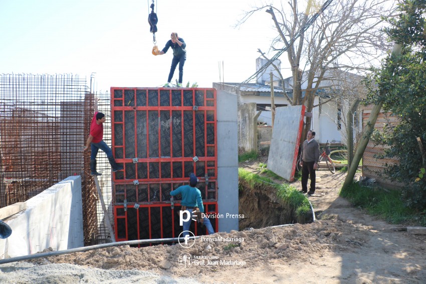 Culminaron el cerco perimetral de la cisterna
