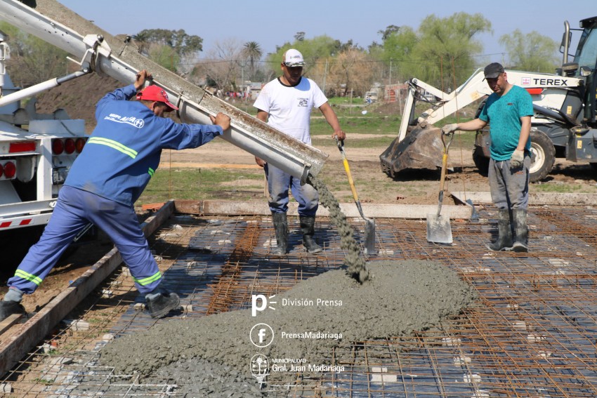 Inici la construccin de las 70 viviendas en el Belgrano
