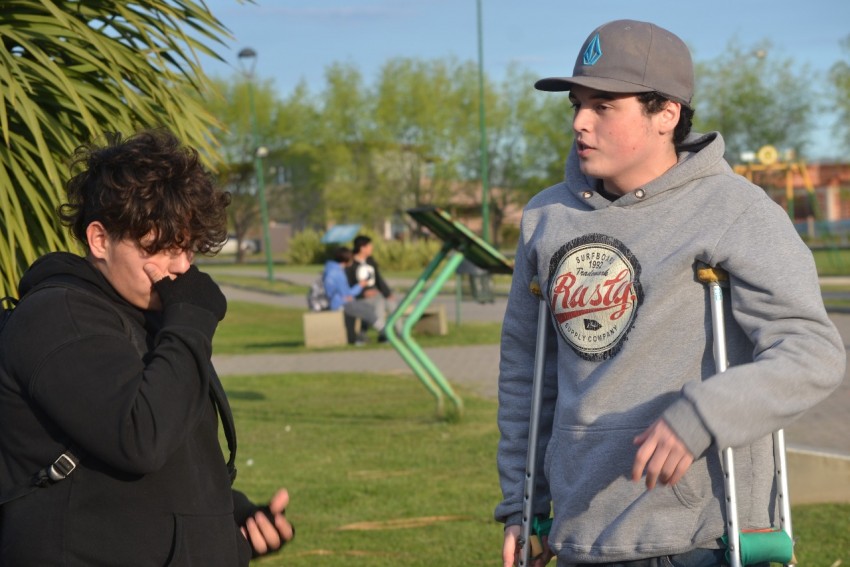 Continan los encuentros de rap en la fuente del Paseo del Bicentenari