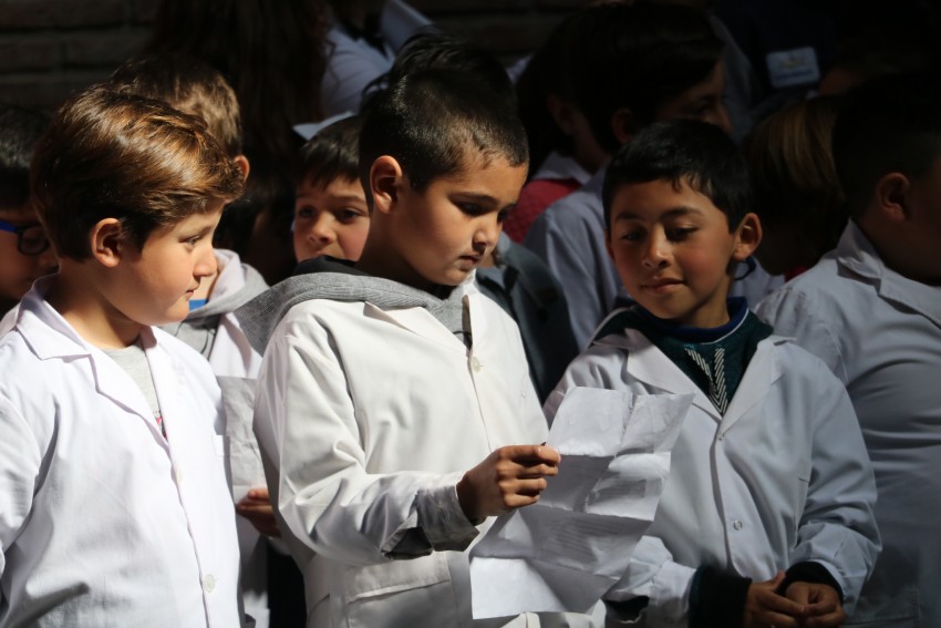 Da del Maestro: Las instituciones educativas realizaron el acto unifi