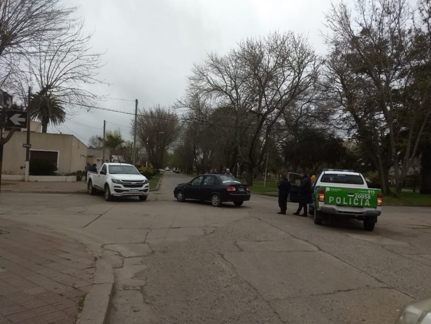 Siniestro vial deja una mujer herida