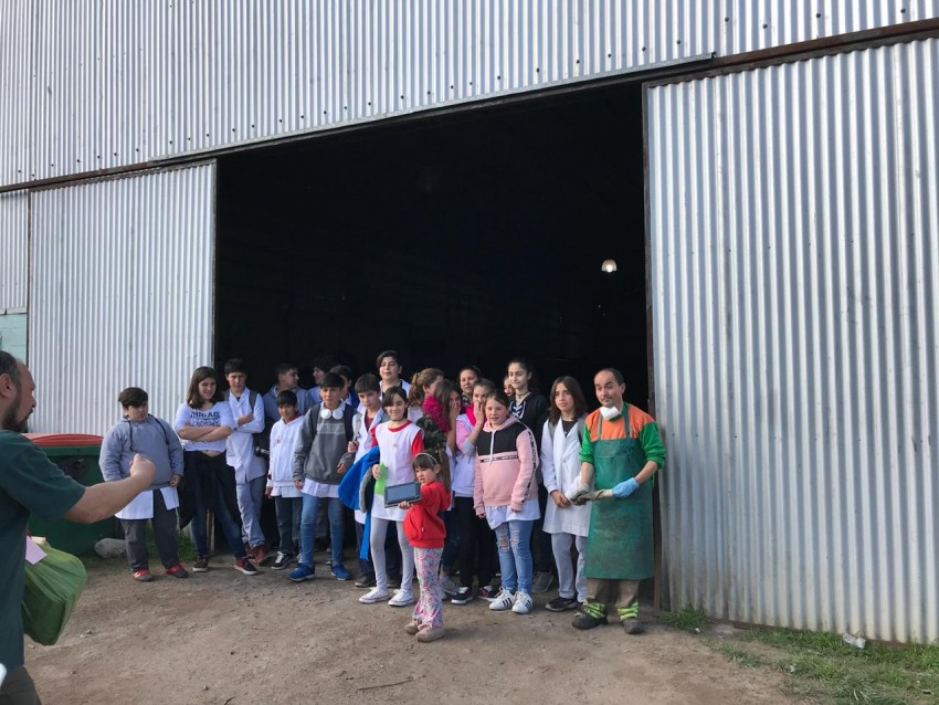 Alumnos de la Escuela Secundaria 1 