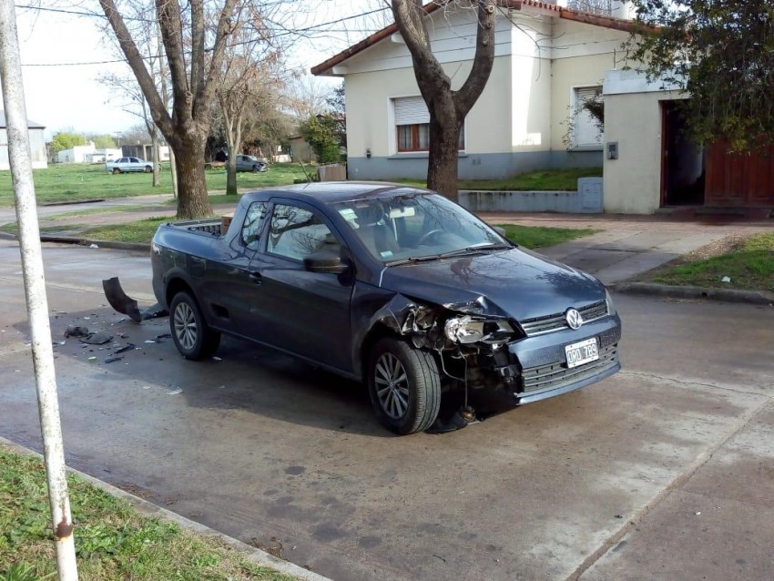 Choque por alcance provoca slo daos materiales