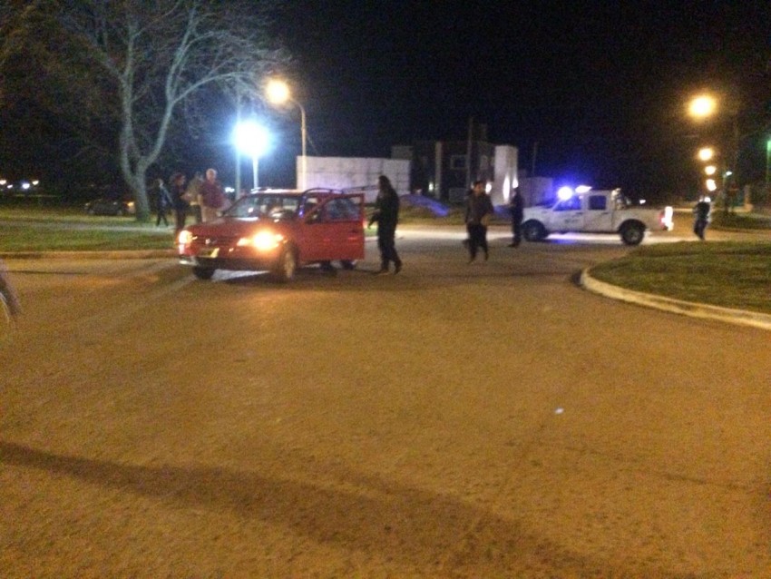 Un hombre que circulaba en bicicleta result herido a protagonizar un 