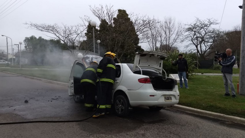 Restricciones a la circulacin por incendio de vehculo