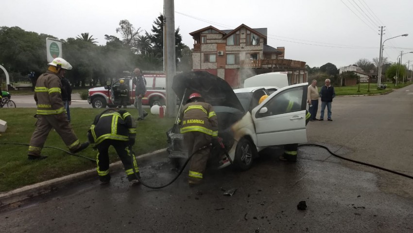 Restricciones a la circulacin por incendio de vehculo