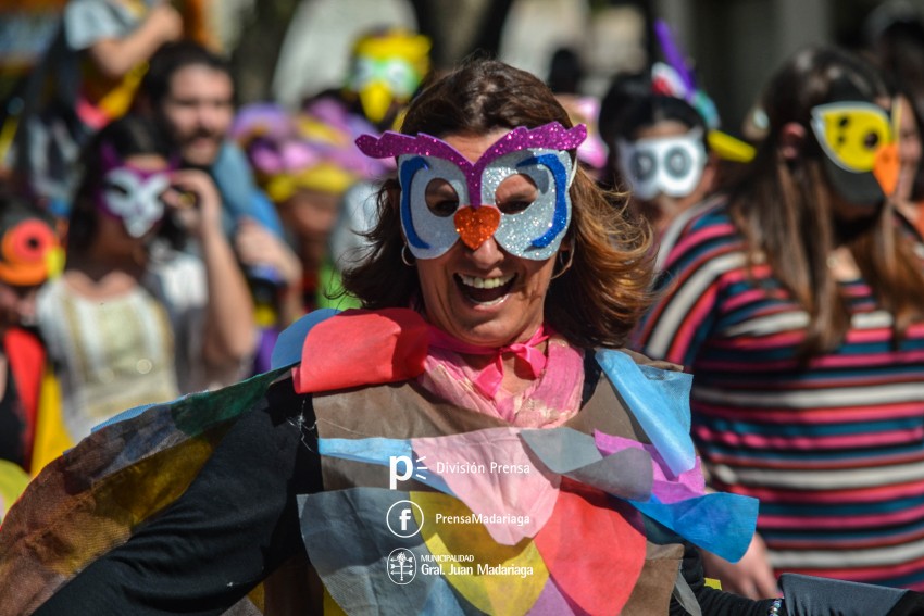 Madariaga vivi la estudiantina ms convocante de su historia en el Pr