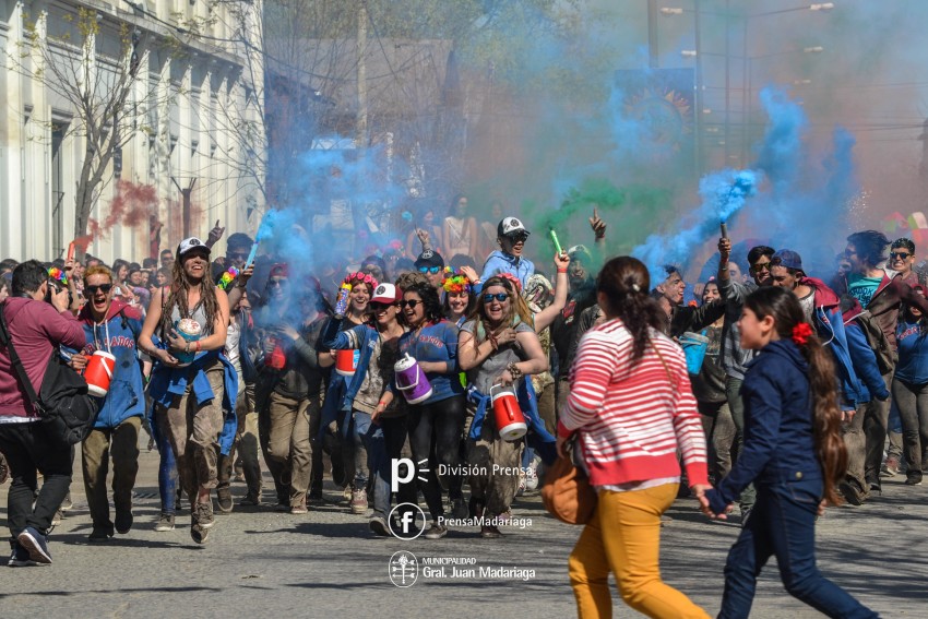 Madariaga vivi la estudiantina ms convocante de su historia en el Pr