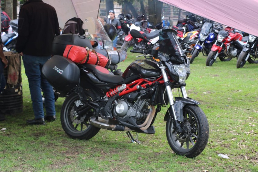 El motoasado reuni a ms de 500 participantes que llegaron de distint