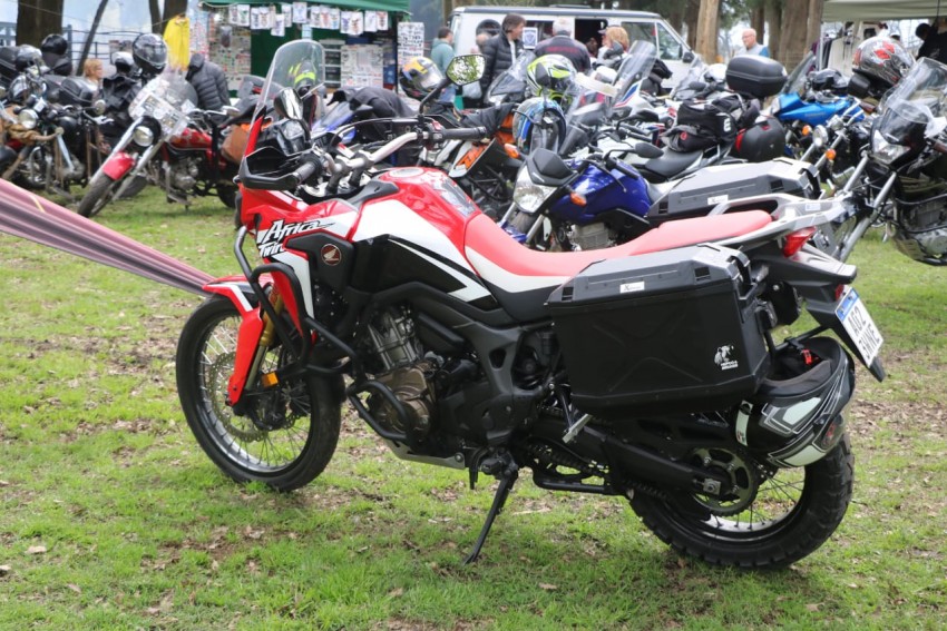 El motoasado reuni a ms de 500 participantes que llegaron de distint