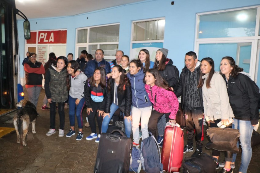 Los representantes de Madariaga partieron a Mar Del Plata para represe