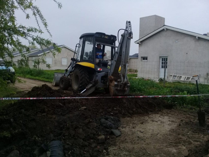 Remplazaron los tubos da�ados en 43 y 14