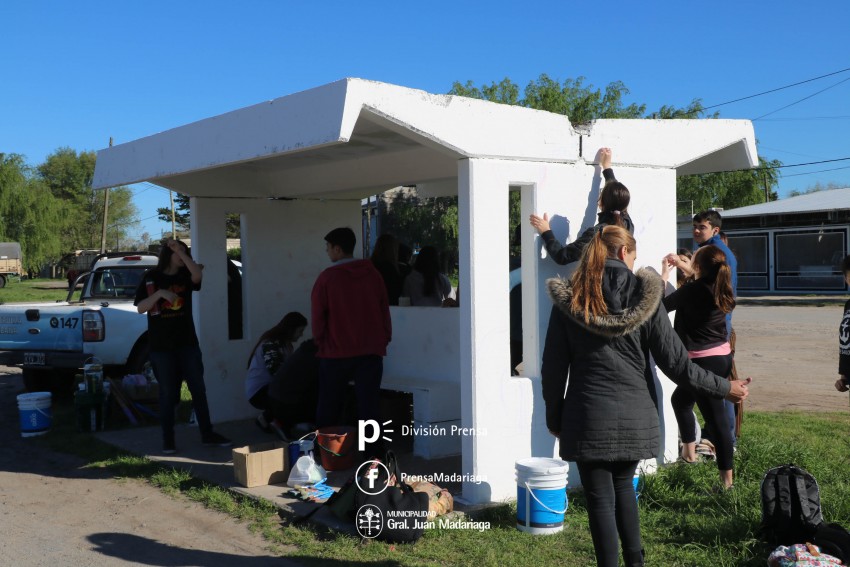 Segunda jornada de pintura de garitas