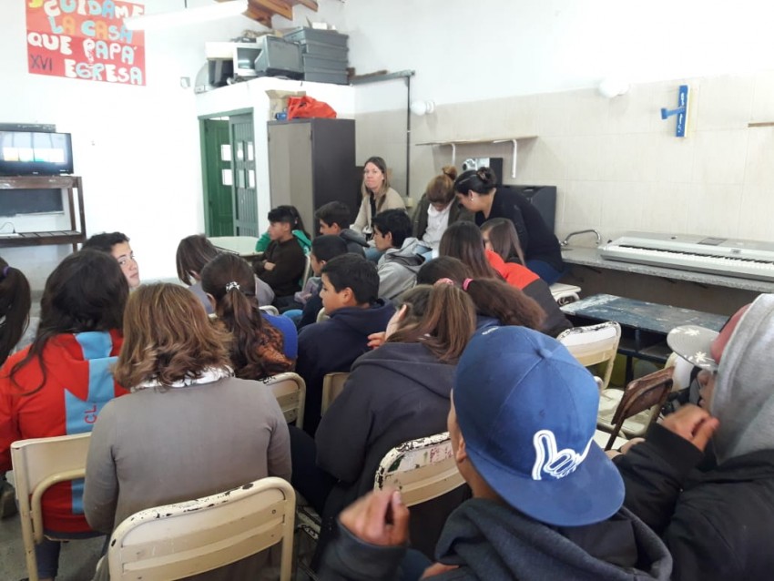 Charlas de educacin sexual y prevencin en las Escuelas