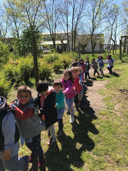 Alumnos de distintos jardines de infantes visitaron Medio Ambiente