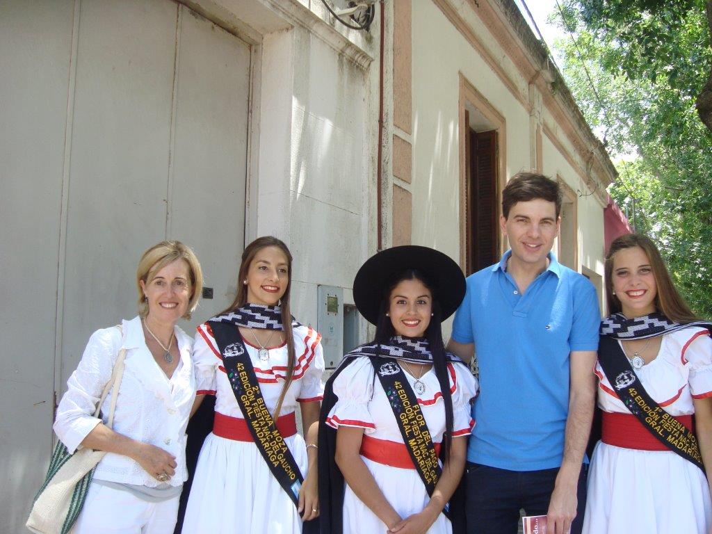 El director provincial de Fiestas Populares en Madariaga