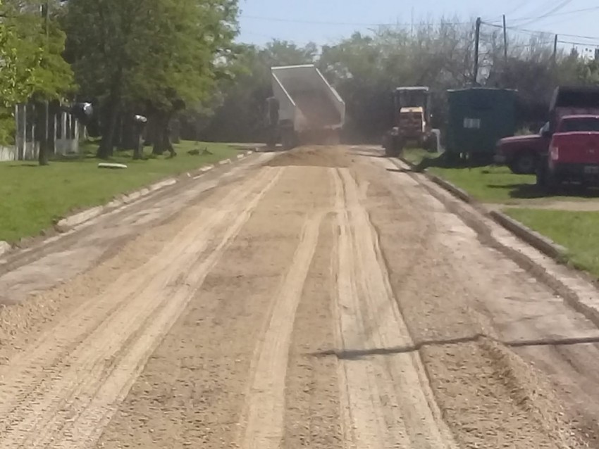 Continan las mejoras de calles