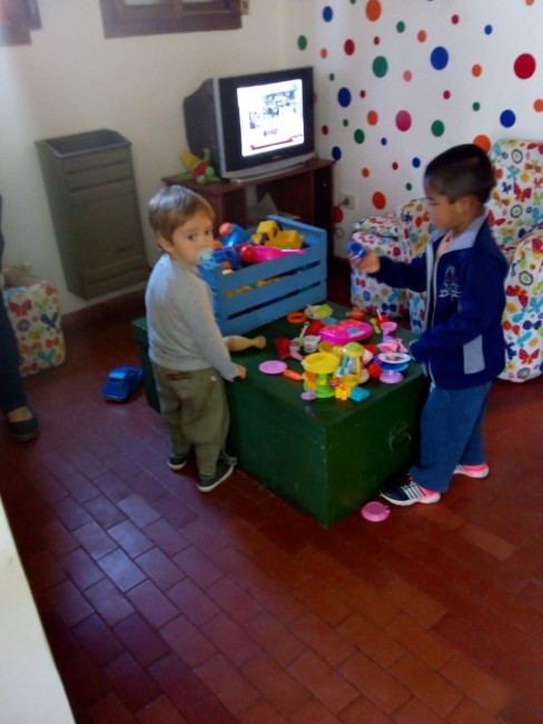 Ms de 260 nios se vacunaron contra el sarampin y la rubeola