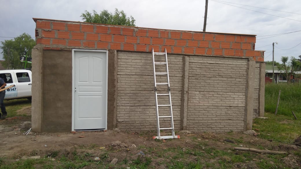 Edifican un nuevo módulo habitacional en el barrio San Martín