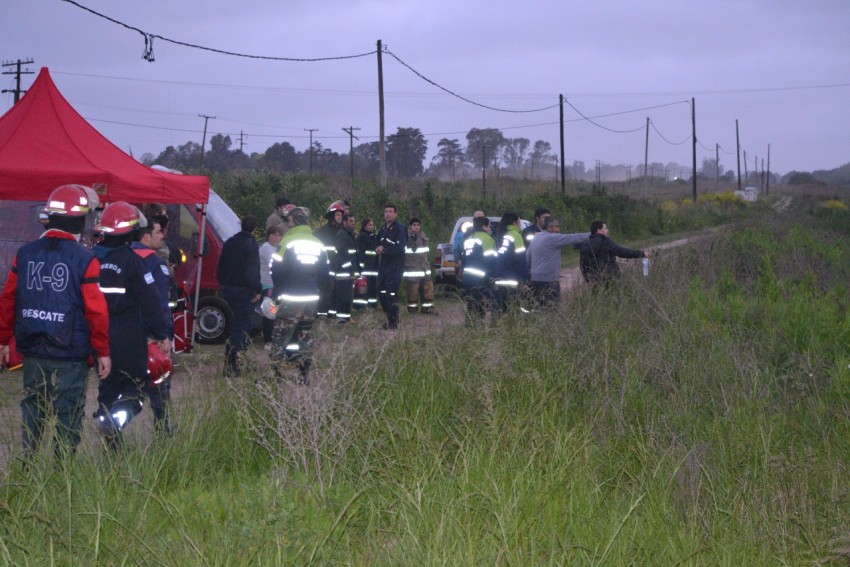 Descartaron la posibilidad de abandono de un menor y culminaron las ta
