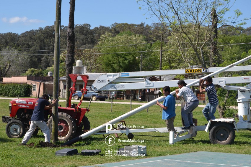 Renovaron la iluminacin en las inmediaciones del CAPS del barrio Belg