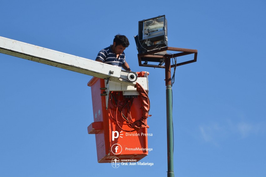 Renovaron la iluminacin en las inmediaciones del CAPS del barrio Belg