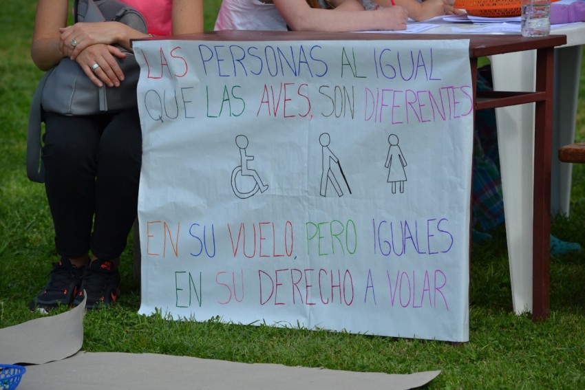 La Jornada Inclusiva dejo entretenimiento y diversión en el Polideport