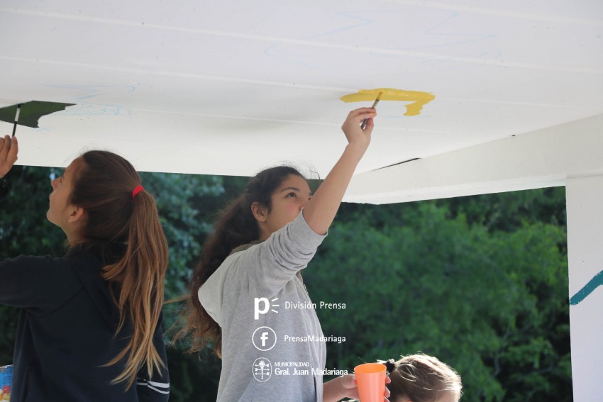 Pintura de garitas: Alumnos del Instituto San Jos optaron por retrata
