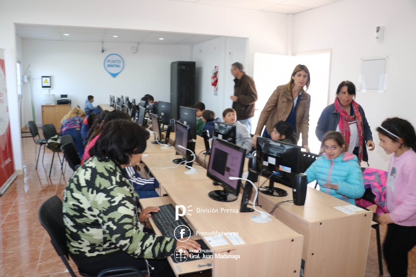 Alumnos del Centro Educacin Complementario hicieron uso del Punto Dig