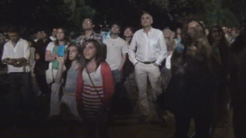 El cielo se ilumin con alegra