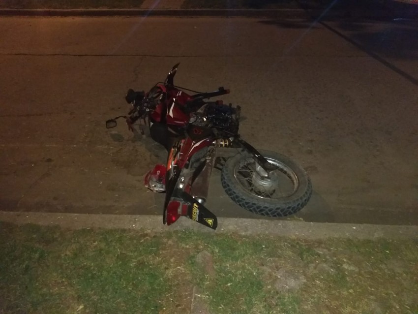 Una persona result herida al protagonizar un siniestro vial