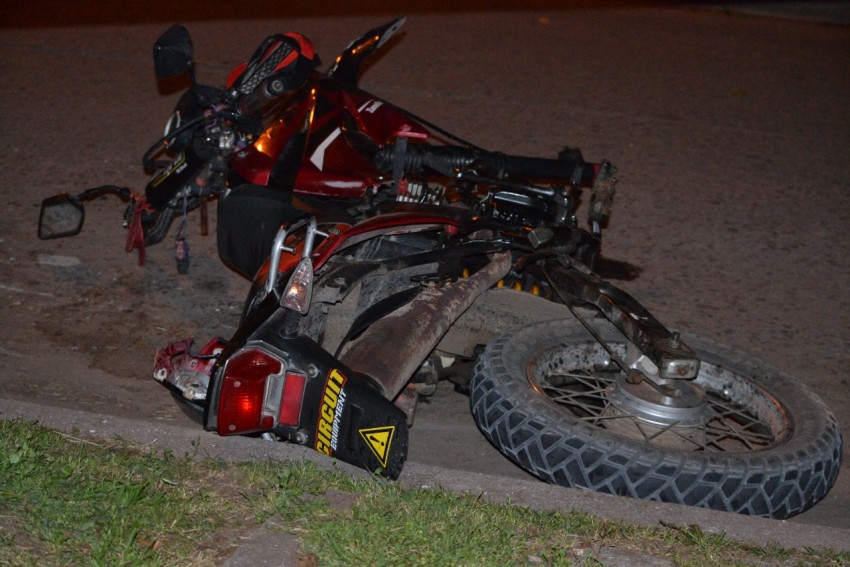 Una persona result herida al protagonizar un siniestro vial