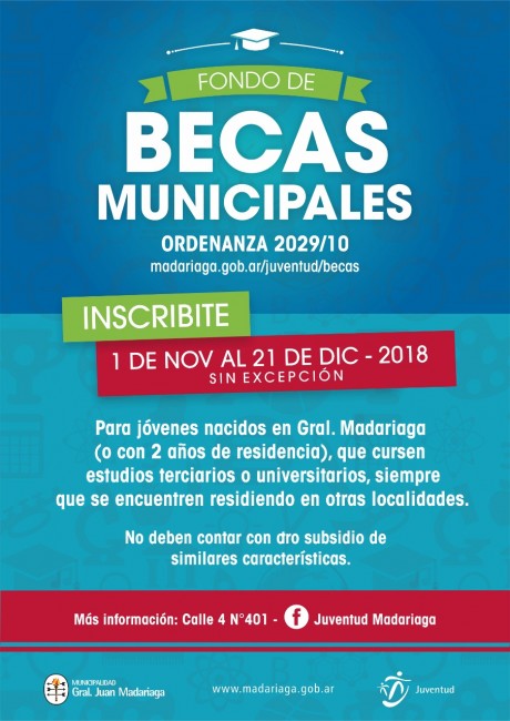 Comenz la inscripcin para acceder a las becas estudiantiles
