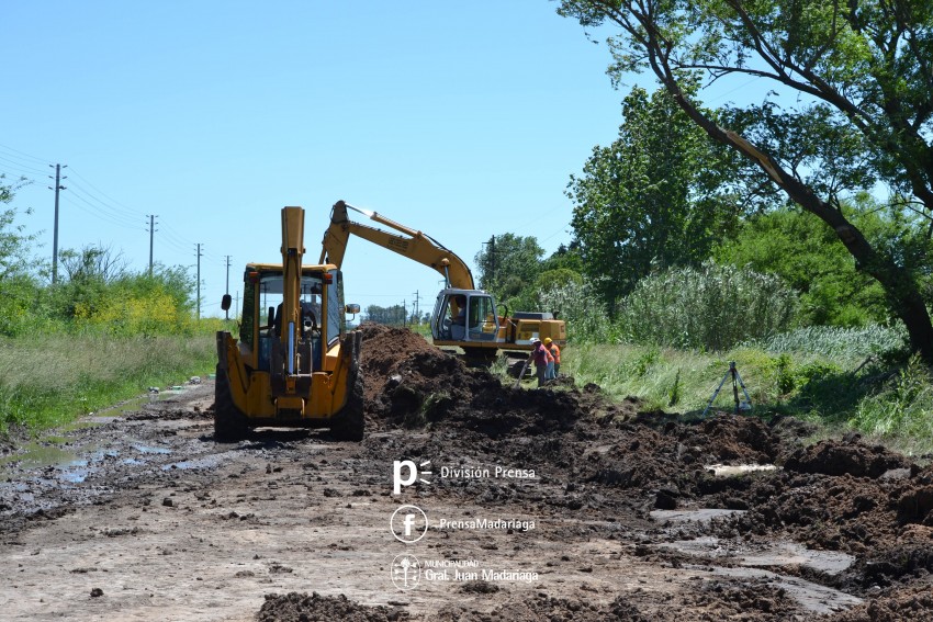 Cloacas en el Ramn Carrillo: Los trabajos se centralizan sobre la Av.