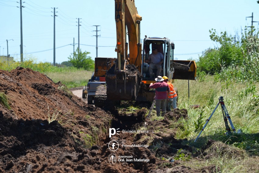 Cloacas en el Ramn Carrillo: Los trabajos se centralizan sobre la Av.