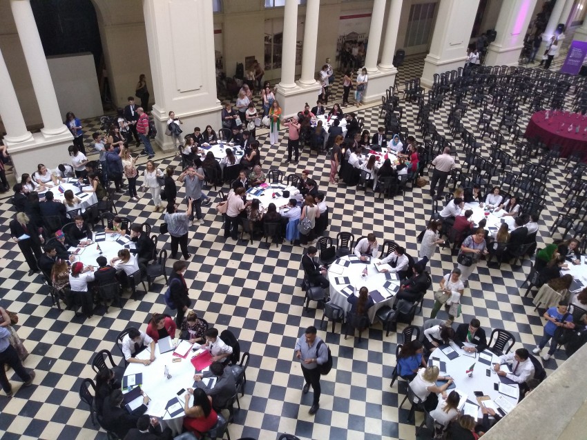 Culmin el Simulacro G20 estudiantil