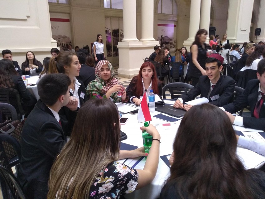 Culmin el Simulacro G20 estudiantil