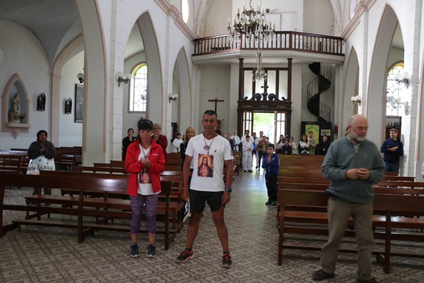 Rubn Castro cumpli con su 6to. Desafo Solidario