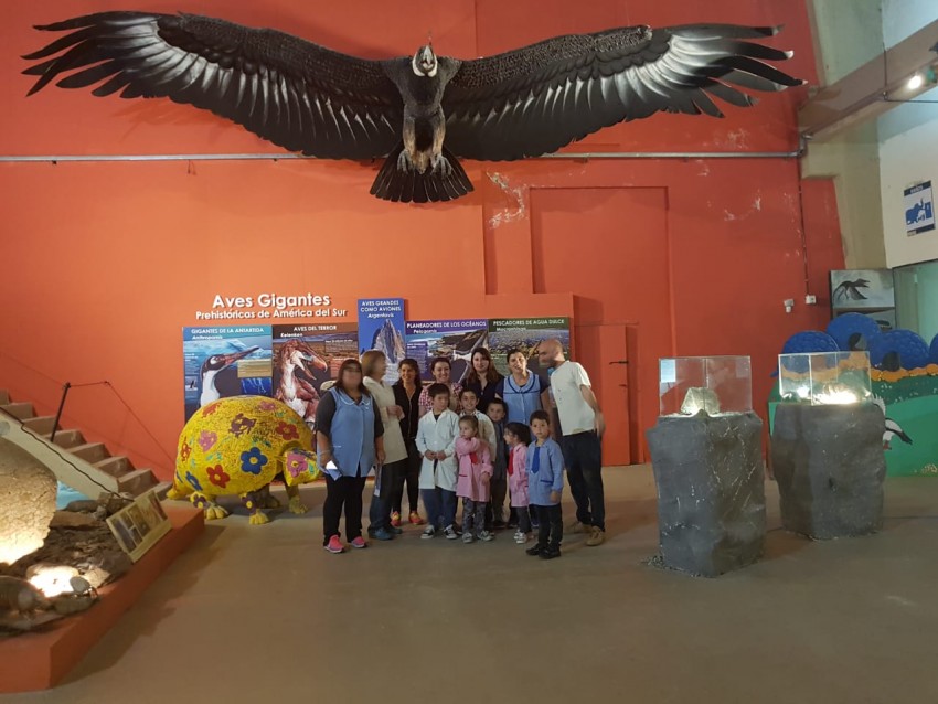 Alumnos del Paraje Trelles visitaron la ciudad