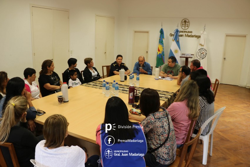 Coordinaron tareas preventivas de seguridad para el prximo baile de e