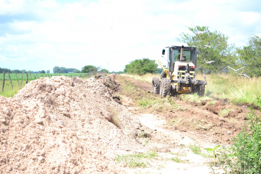 Avanza la obra en el camino rural popularmente conocido como 