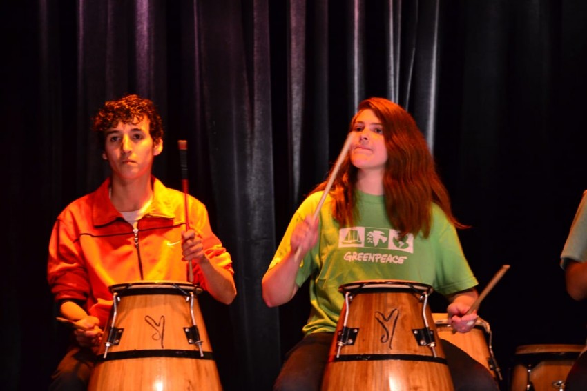 Los alumnos de los talleres dinmicos de Bellas Artes despidieron el a