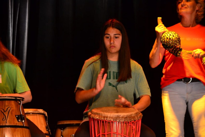 Los alumnos de los talleres dinmicos de Bellas Artes despidieron el a